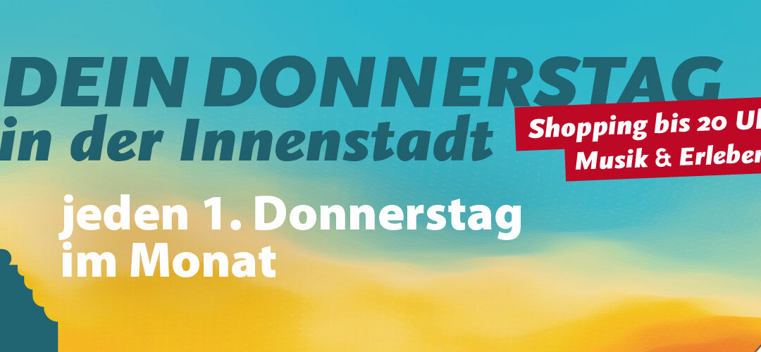 Lan­ger Don­ners­tag in der Innenstadt