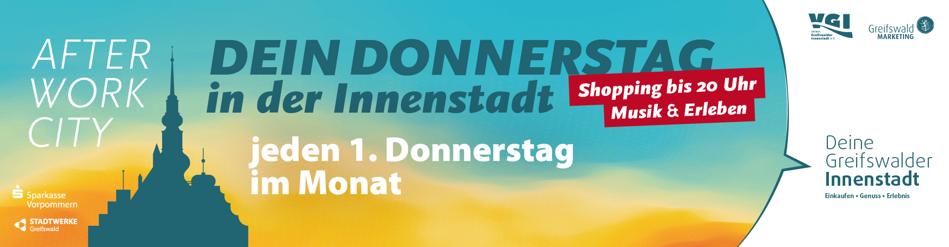 Banner Dein Donnerstag in der Innenstadt